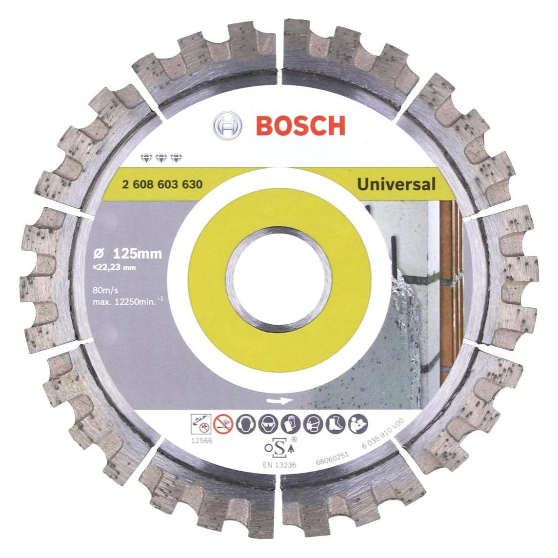 Bosch Professional Diamanttrennscheibe Best for U (2608603630)