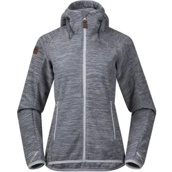 Bergans Damen Hareid Fleece Jacket - M - Aluminium