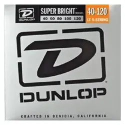 Dunlop El. Bass.040-.120 "Super Bright" (E-Bass), Saiten