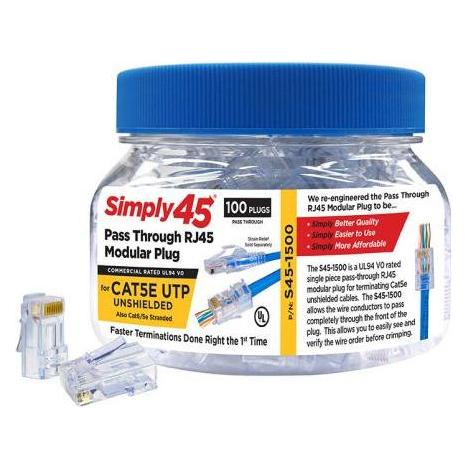 SCP SIMPLY45-CAT5E (SIMPLY45-CAT5E)