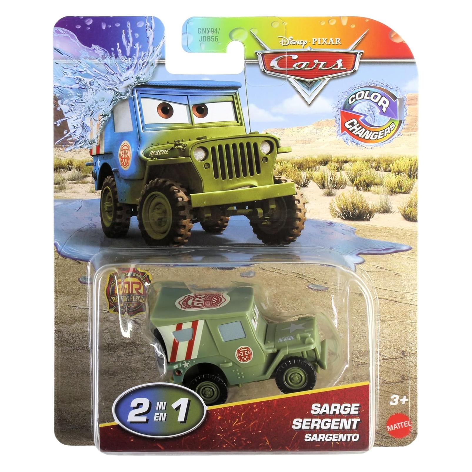 Cars - Color Changer - Sarge (JHD87) (JHD86)