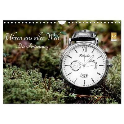 Uhren aus aller Welt - Die Fortsetzung (Wandkalender 2027 DIN A4 quer), CALVENDO Monatskalender