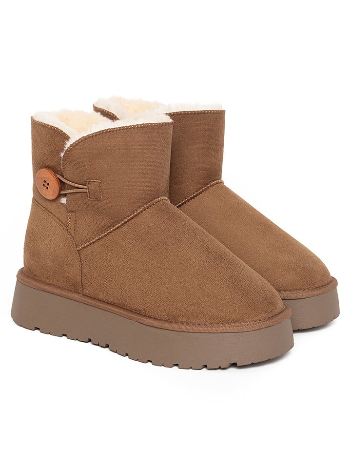Blackfield Winterboots "Clair" in Hellbraun - 40