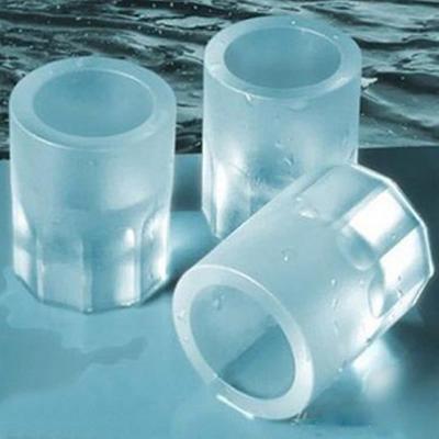 Universal Stock Crystal Chill Ice Cup Mold Reusable Ice Glass Maker Silicone Ice Tray Crystal Chill Ice Cup Mold Reusable Ice Glass Maker Silicone Ice Tray