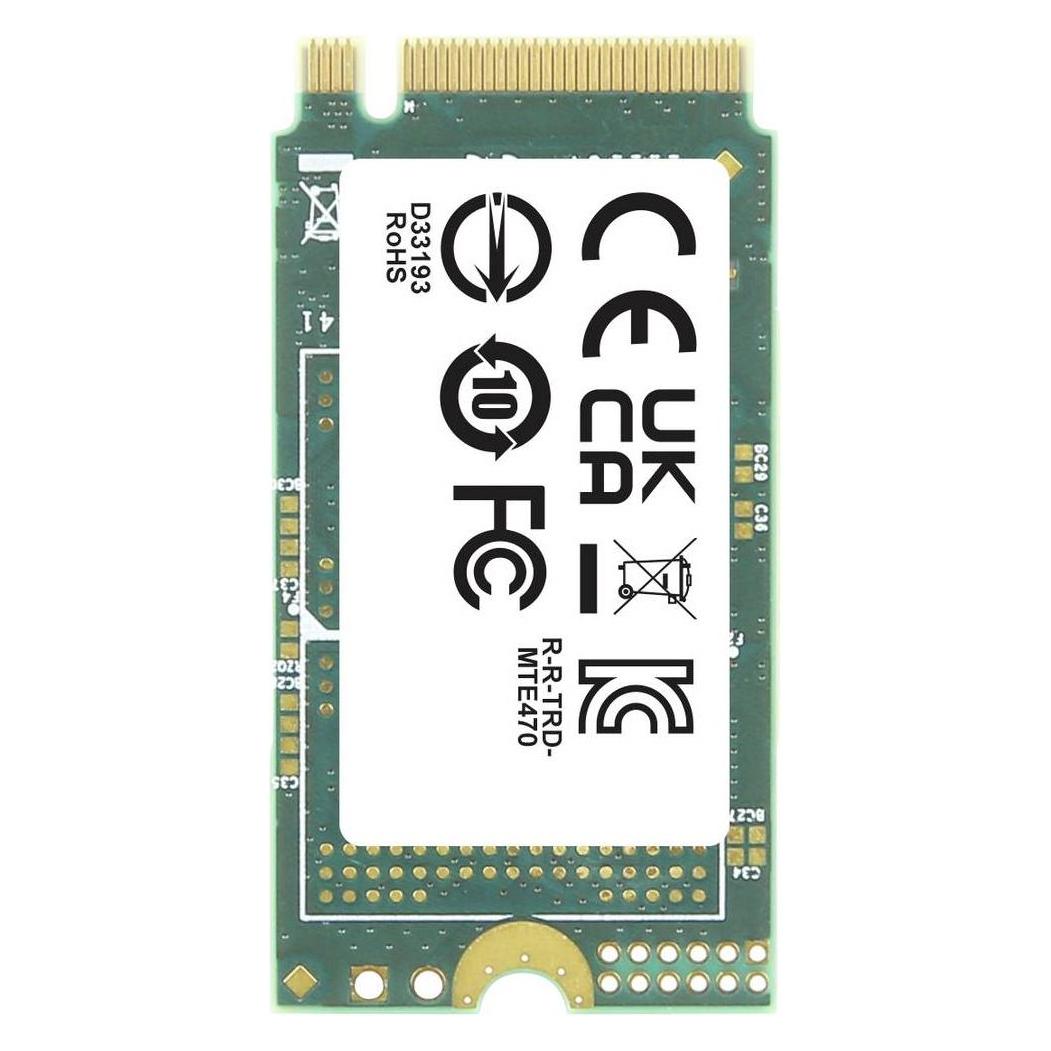 Transcend MTE470A 1TB Interne M.2 PCIe NVMe SSD 2242 PCIe NVMe 3.0 x4 Retail TS1TMTE470A (1000 GB, M.2, M.2 2242) (TS1TMTE470A)