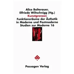 Kunstgrenzen, Fachbücher von Alice Wiltschnigg Bolterauer