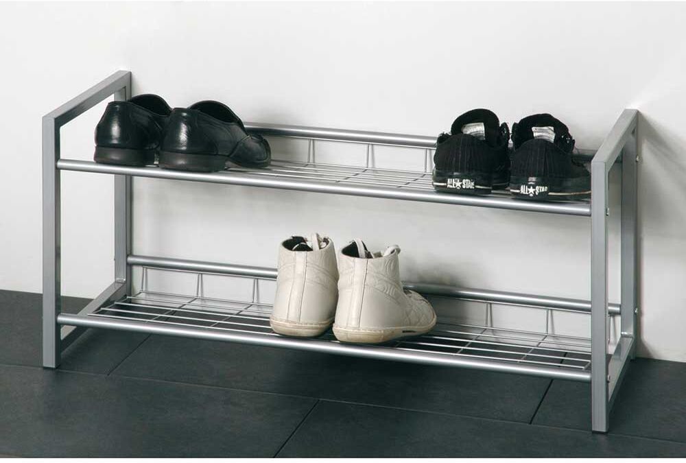 Pharao24.de Regal für Schuhe Stahlgestell