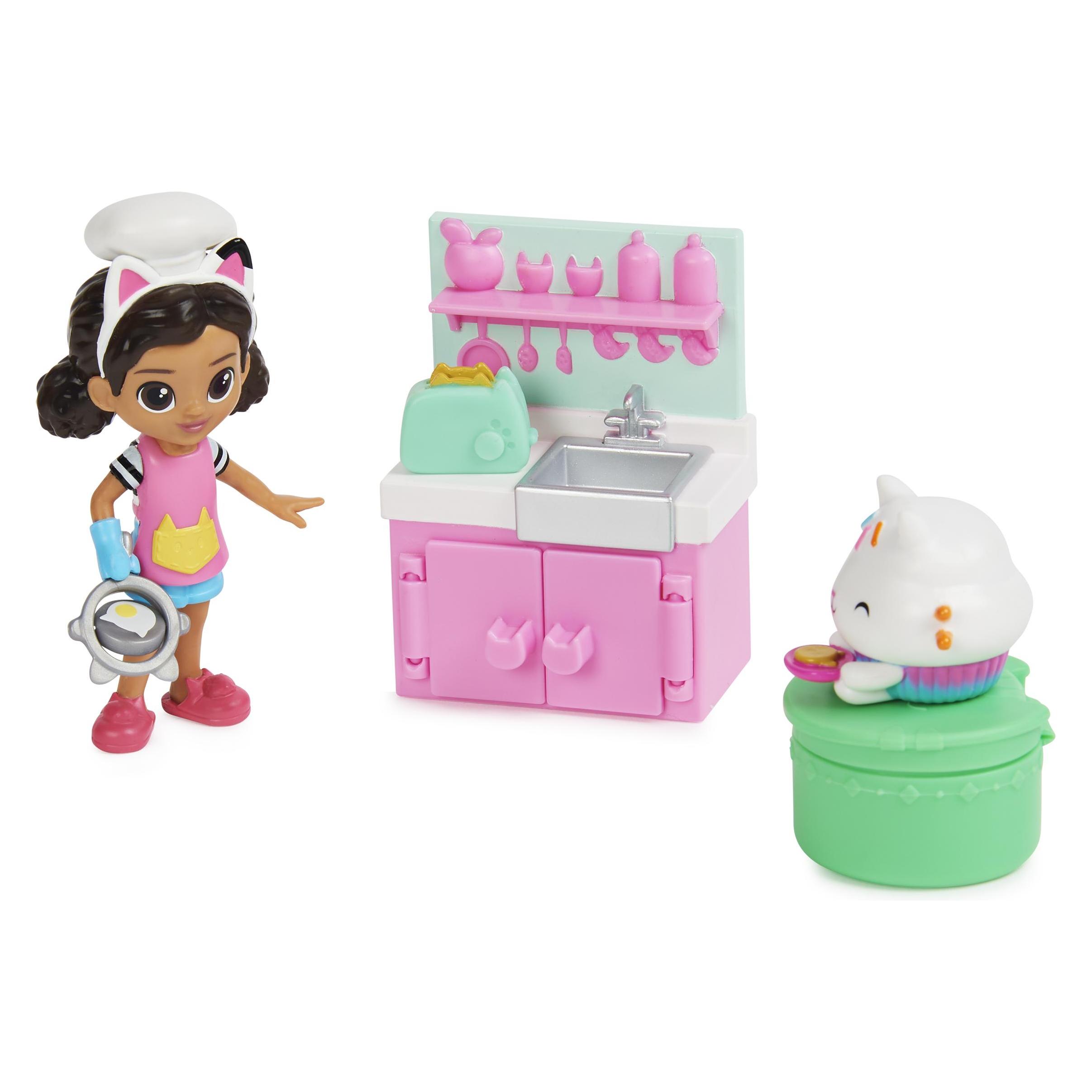 Spin Master Gabby's Dollhouse Cat-Tivity Pack Lunch And Munch (6066483)