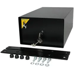 Mobil Safe Sitzsockelsafe mit Doppelbart-Sicherheitsschloss für Iveco Daily 40 x 22 x 14 cm