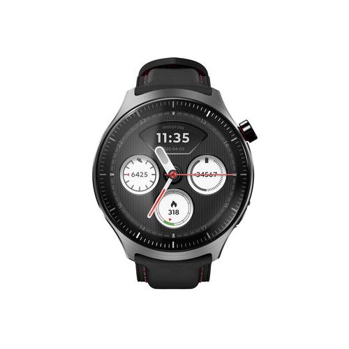 Motorola moto watch ultra Smartwatch Schwarz, Bordeaux