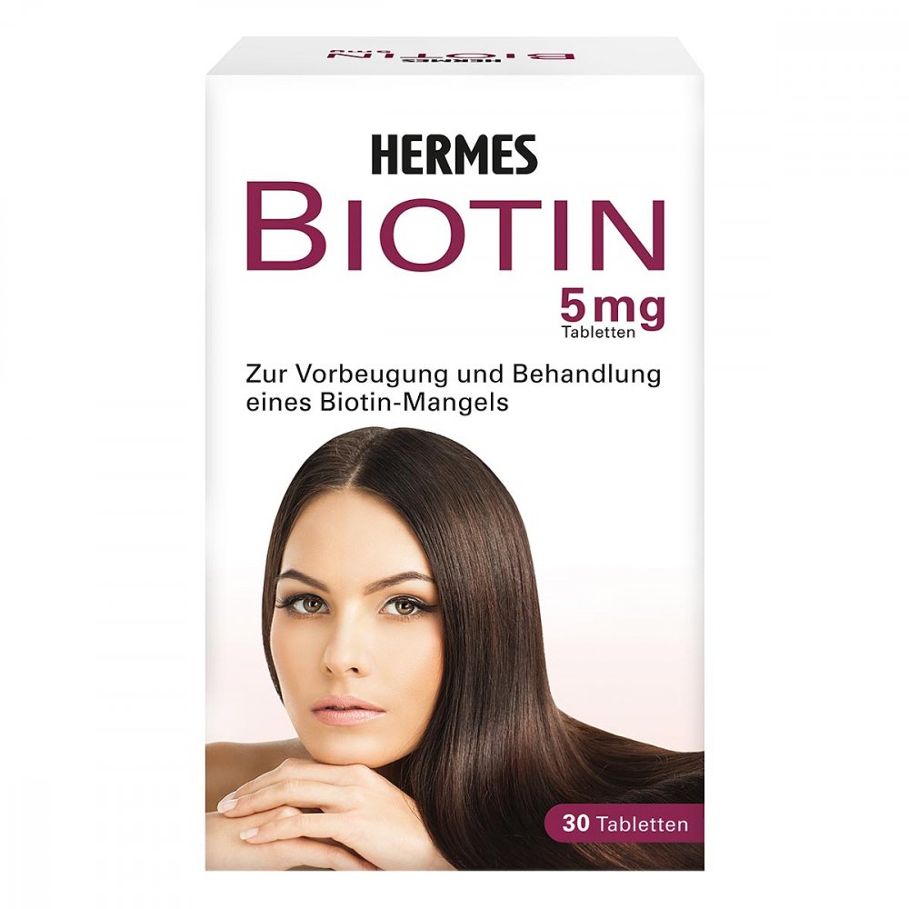 HERMES Arzneimittel GmbH Biotin Hermes 5 mg Tabletten 02253610