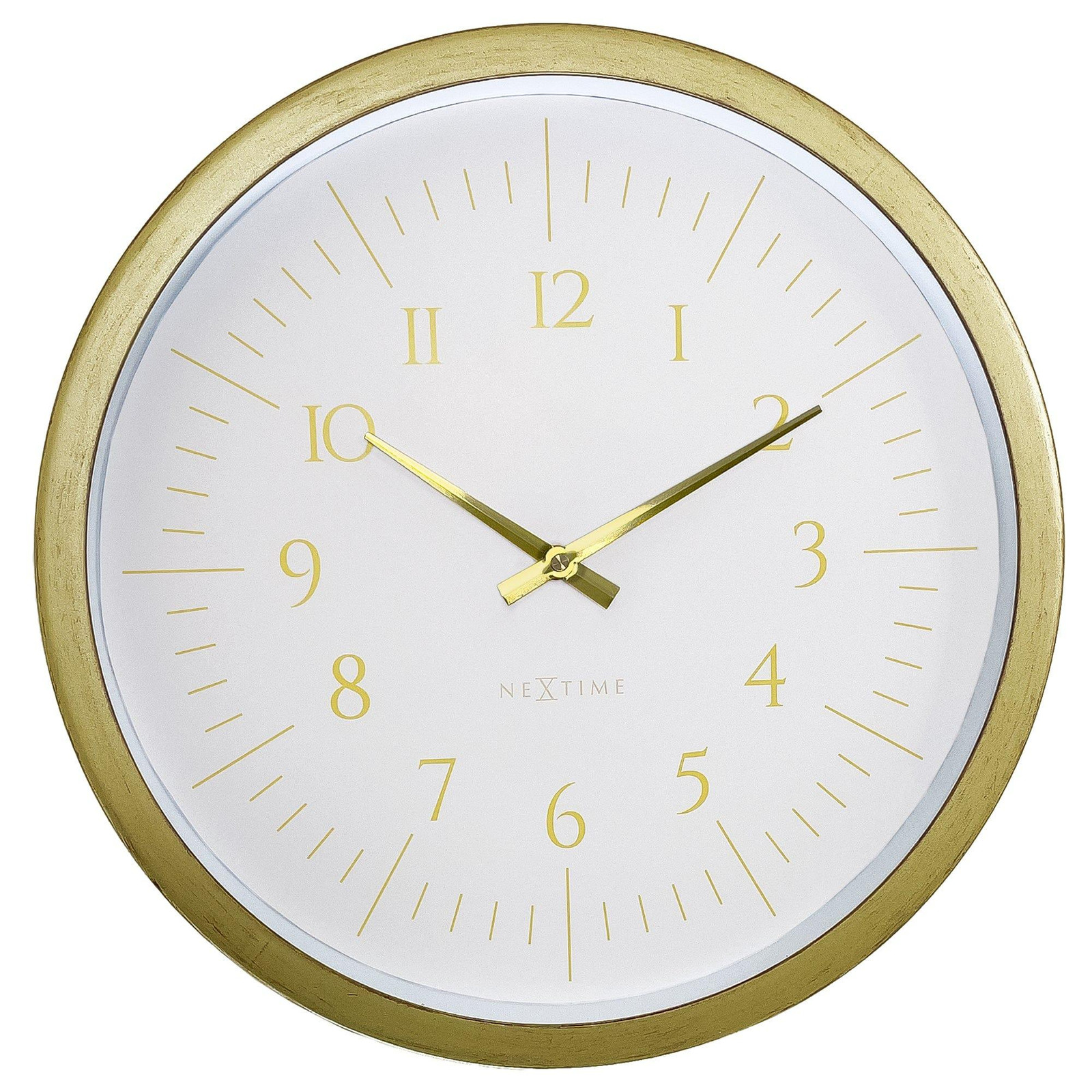 NeXtime Wandklok Analoog Unisex 3333WI