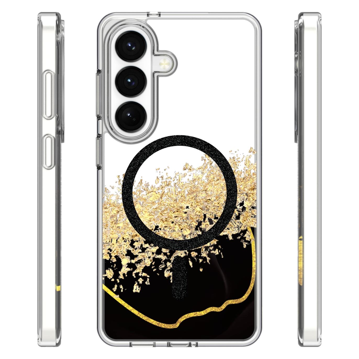 OEM Epoxy Mag case for Samsung Galaxy S24 / S25 black (Samsung Galaxy S24, Samsung Galaxy S25) (GSM274793)