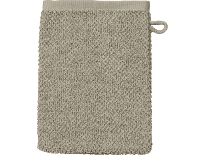 Waschhandschuh ROSS SELECTION , grau (flanell), B:16cm L:21cm, Frottier, Handtücher, Waschhandschuh, 100 % Bio-Baumwolle