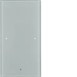 Berker 75141034 Glas-Sensor 1fach Komfort TS Sensor, alu