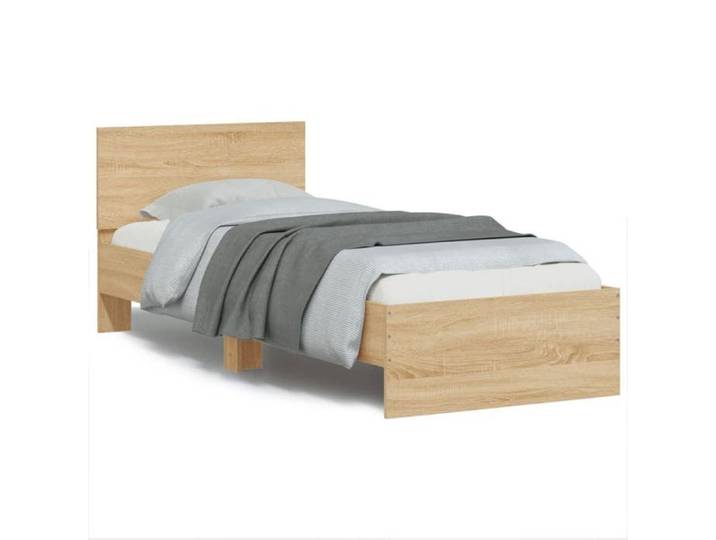 Cadre de lit - 1PLACE - Structure de lit SIMPLE - sans matelas - avec lumières LED 90x190 cm 1720263