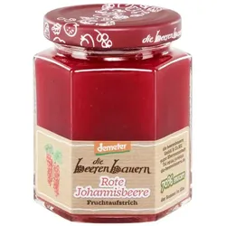 Die Beerenbauern Rote Johannisbeere Fruchtaufstrich demeter