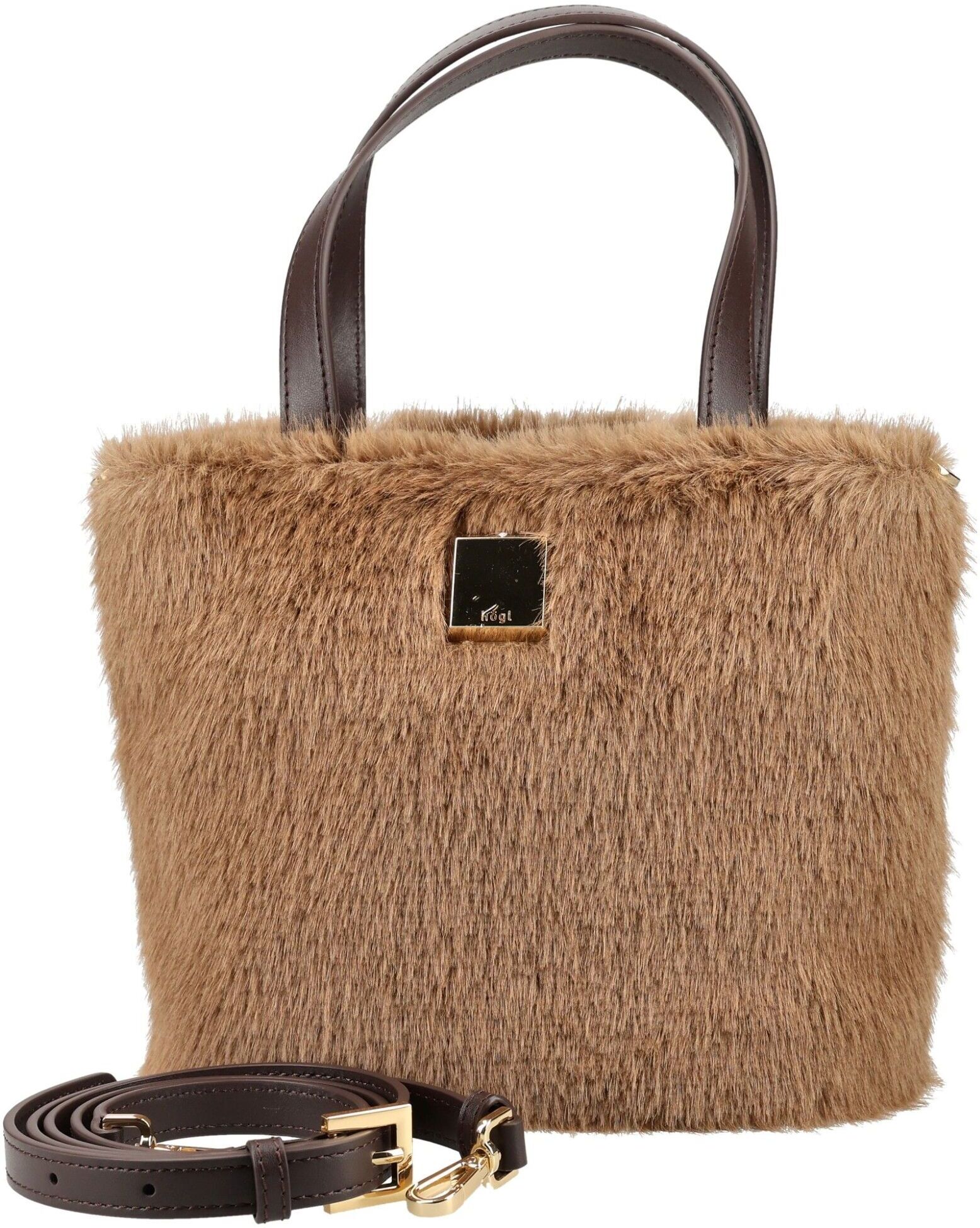 Umhängetasche HÖGL "Högl Taschen Textil", Damen, Gr. onesize, braun (camel), Textil, Taschen Umhängetasche