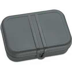 Pascal Organic Lunchbox L grau mit Trennfach