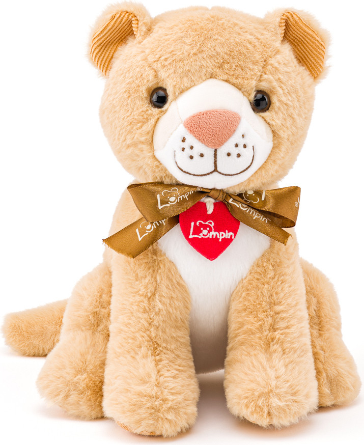 Lumpin knuffel leeuw Juma, 26 cm - zachte pluche leeuw
