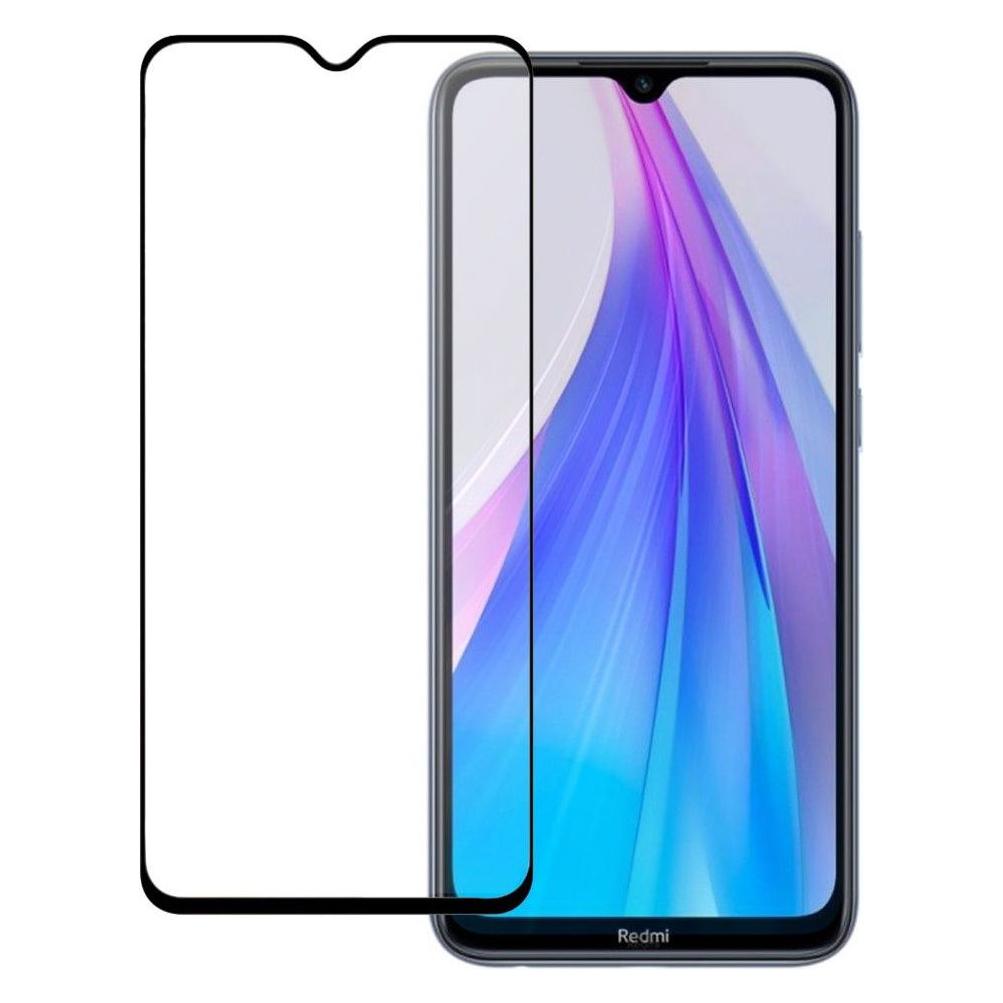 Evelatus Note 8T 2.5D Black Frame (Full Glue) (Xiaomi Redmi Note 8T) (EVELATUS)