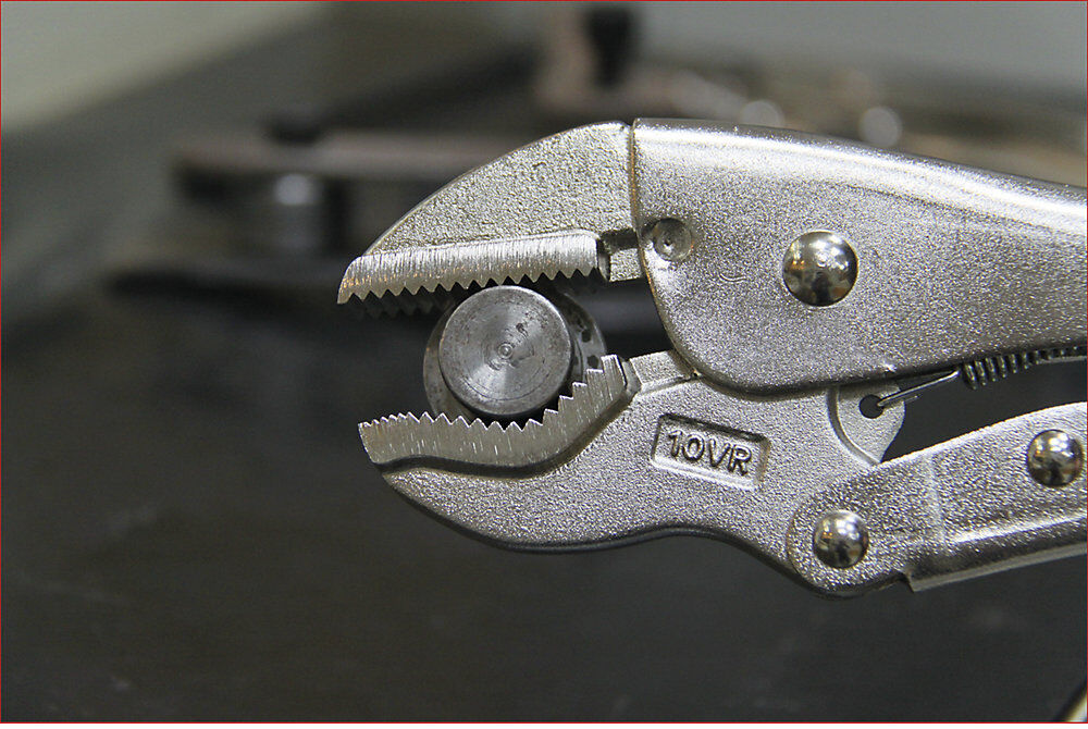 Gripzange, V-Backen, Maulgröße 0 - 25 mm, Länge 185 mm KS Tools