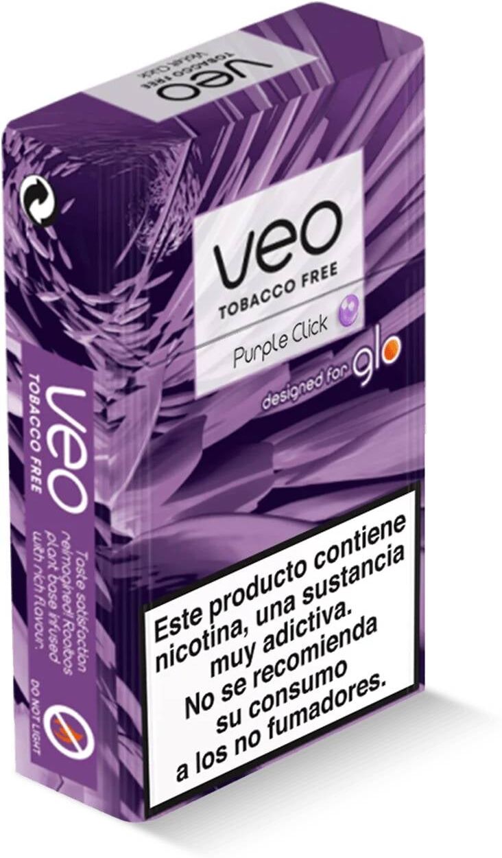 Veo Purple Click Heatsticks für glo - 1 Stange (10x20)