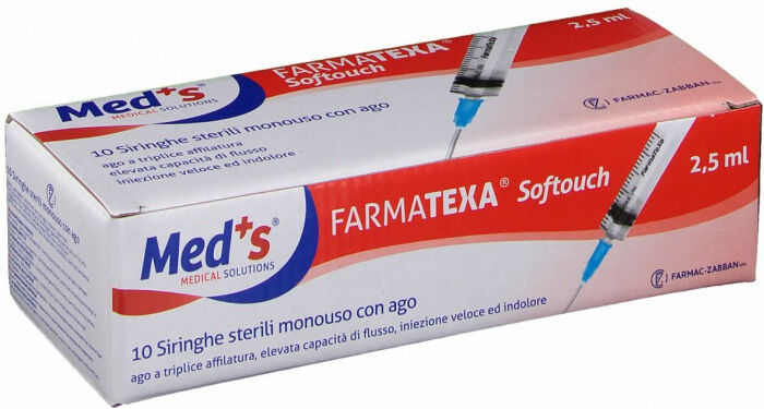 FARMAC-ZABBAN SpA Siringa Meds 5ml G23 10 Pezzi