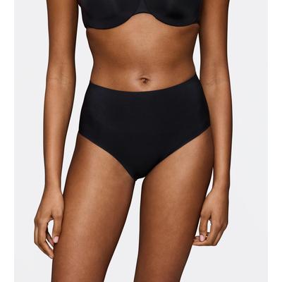 Shapingslip TRIUMPH "BMU Illusion Curve", Damen, Gr. XL, schwarz, Microtouch, Obermaterial: 56% Polyamid, 44% Elasthan, körpernah, Unterhosen, weich, nahtlos, mittlerer Shape-Effekt, formend