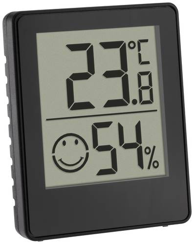 TFA Dostmann Digitales Thermo-Hygrometer Thermo-/Hygrometer Schwarz 30.5039.01.03