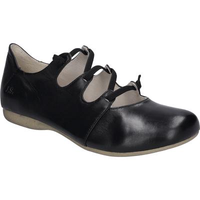 Slipper JOSEF SEIBEL "Fiona 04, schwarz", Damen, Gr. 43, schwarz, Obermaterial: 100% Rindsleder Leather cow., Schuhe Slipper