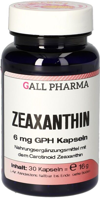 GALL PHARMA Zeaxanthin 6 mg GPH Kapseln 90 St