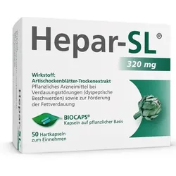 HEPAR-SL 320 mg Hartkapseln 50 St