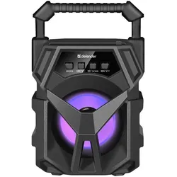 Defender G98 black speaker (4 h), Bluetooth Lautsprecher, Schwarz