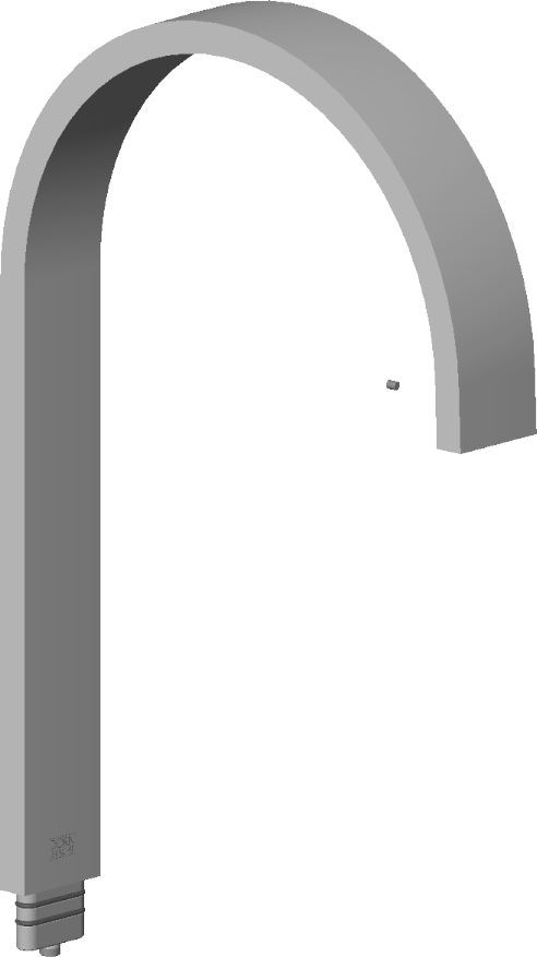 Dornbracht sortie MEM 90282215500-06 platine mat