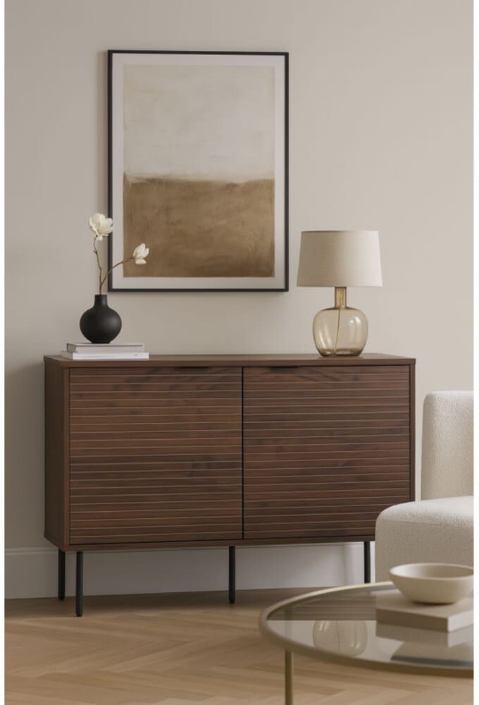 BOITE A DESIGN Buffet en bois Marron 110x74x40cm