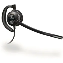 HP Poly EncorePro 530 Headset + Quick Disconnect, wired, call music, 22 g, headphones (Kabelgebunden), Office Headset, Schwarz