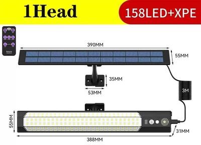 Uplifted Finds Split Solar Wall Light Bar With Separate Panel And PIR Motion Sensor 1 Head