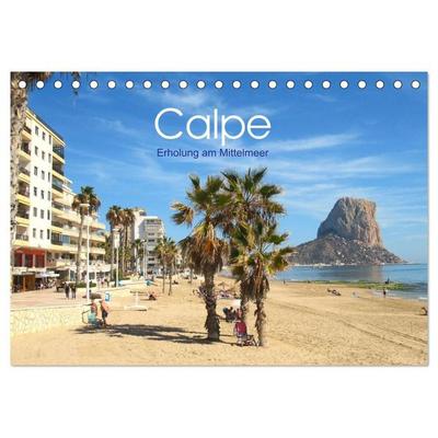 Calpe - Erholung am Mittelmeer (Tischkalender 2027 DIN A5 quer), CALVENDO Monatskalender