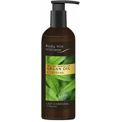 Arganicare, Bodylotion, Argan Feuchtigkeitsspendende Körperlotion mit Eisenkraut 200 ml (Körperlotion, Körperöl, 200 ml)