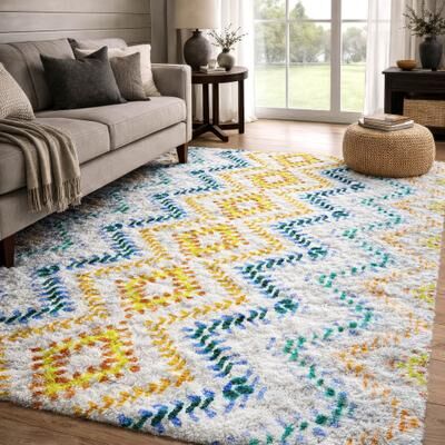 Addison Rugs Premium Washable Super Soft Global Solon Dream Shag Rug