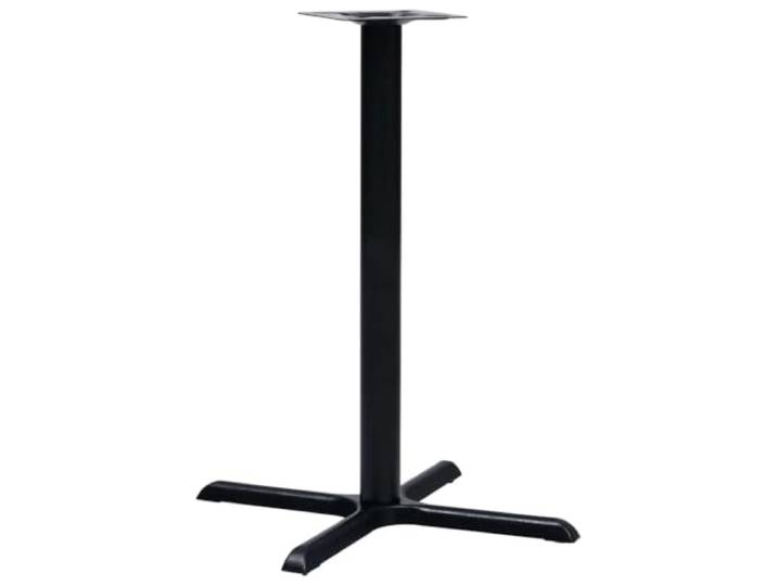 hliofuir Bistrotisch-Gestell Gusseisen Schwarz 76x76x107 cm Industrieller Tischfuß aus Gusseisen für Bistro, Café und Gastronomie. Hohe Standfestigkeit und einfache Montage.