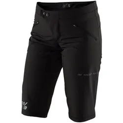 100%, Damen, Velohosen, Ridecamp Shorts (L), Schwarz