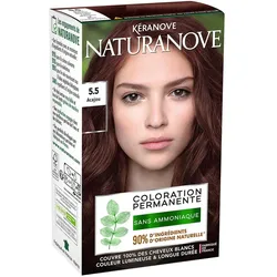 2x Kéranove, Haarfarbe, Naturanove - Dauerhafte Haarfarbe Mahagoni 5.5 (Mahagoni)
