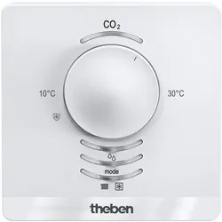 Theben 7169230 KNX CO2-Raumluftsensor mit integriertem Temperaturregler AMUN 716 S KNX