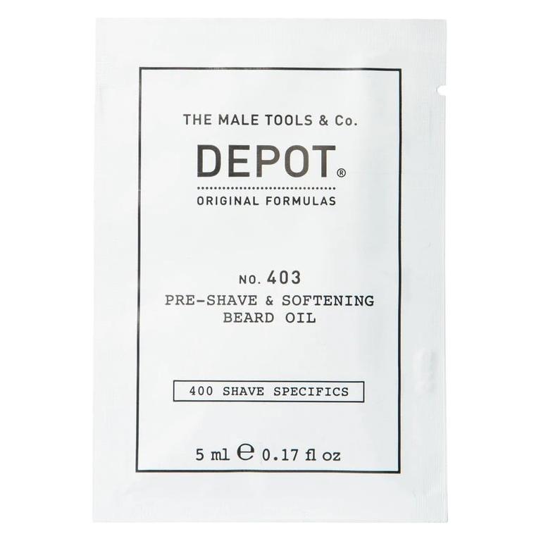 Depot 400 Shave Specifics No 403 Sweet Almond Softening Pre-Shaving Oil - 5 Ml (5 ml) (48682604)