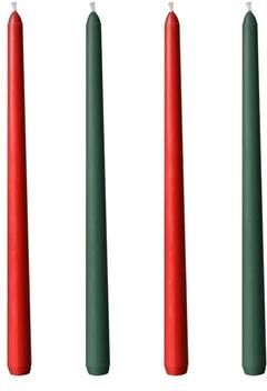 Uplift Picks 30CM Dripless Taper Candles Unscented Long Burning Dinner Candles Set Of 4 12