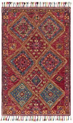 SAFAVIEH Handmade Aspen Valene Boho Wool Tassel Rug