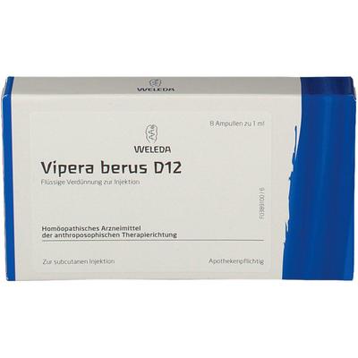 Vipera Berus D 12 Ampullen 8x1 ml