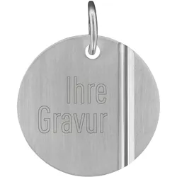 trendor 87226 Herren Gravurplatte 925 Silber
